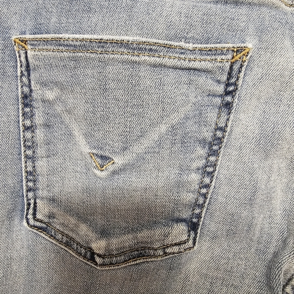 Hudson Remi Sunlight Raw Hem Ankle Women's Light Blue Jeans Size 29 - Picture 5 of 8